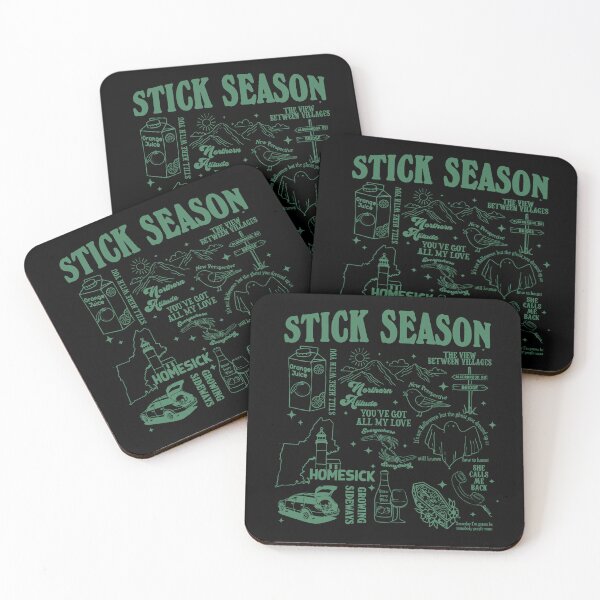 Item preview, Stick Season The Great Divide Tour Album Cover Quotes Fan Art designed and sold by AngieHouckOne.