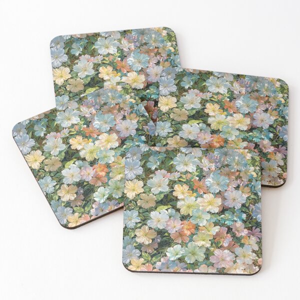Item preview, Pastel Wildflower Garden Pattern | Botanical Floral Home Decor designed and sold by Atum&Art.