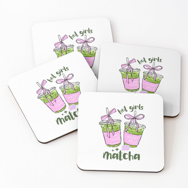 Item preview, Hot Girls Sip Matcha Cute Illustration designed and sold by Aram-store22.