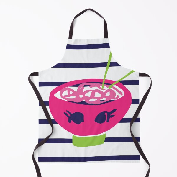 Item preview, Cutie Noodle – Hong Kong Delights Apron designed and sold by Curious Shapes Studio.