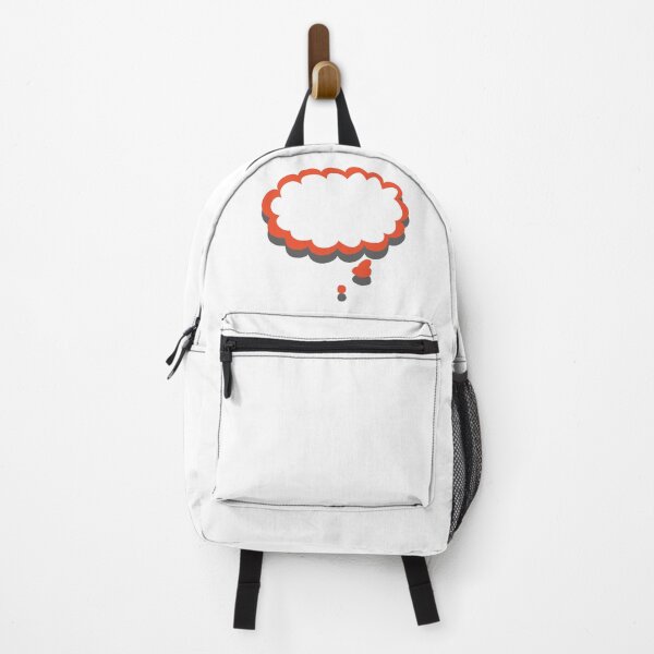 Item preview, Orange Grey Thought Bubble Outline designed and sold by Art-Essa.