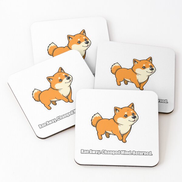 Item preview, Shiba Inu - Ran Away Changed Mind Returned - Funny Shiba Gift designed and sold by pawdrops.