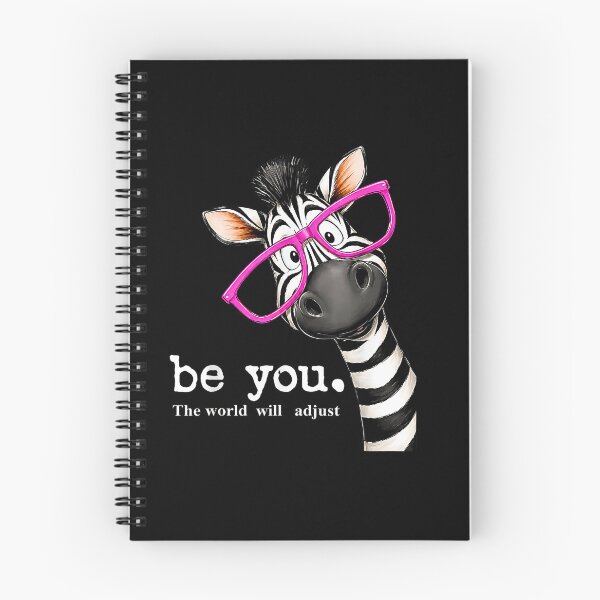 Item preview, Cute Zebra Wearing Pink Glasses Inspirational Self Love Quote designed and sold by Rahamkshop.