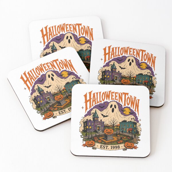 Item preview, Halloween Town Ghost Pumpkin Vintage Horror Design designed and sold by StormbornAther.