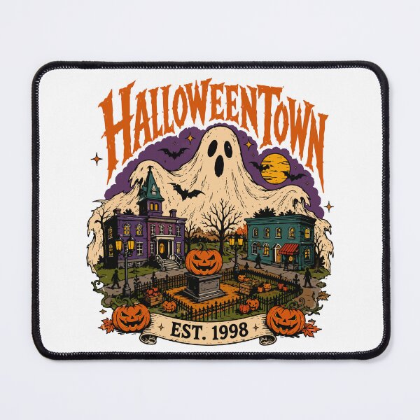 Item preview, Halloween Town Ghost Pumpkin Vintage Horror Design designed and sold by StormbornAther.
