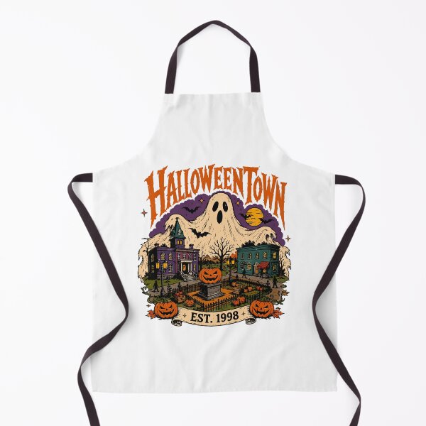 Item preview, Halloween Town Ghost Pumpkin Vintage Horror Design designed and sold by StormbornAther.