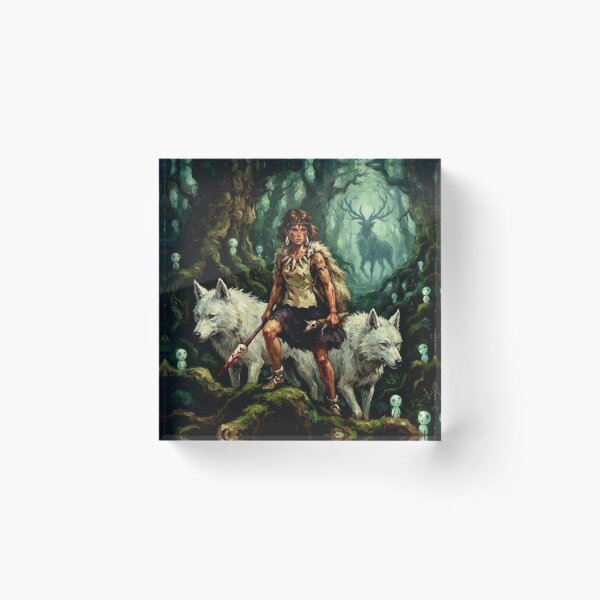 Item preview, Princess Mononoke Fine Art Tribute designed and sold by Art's Diner.