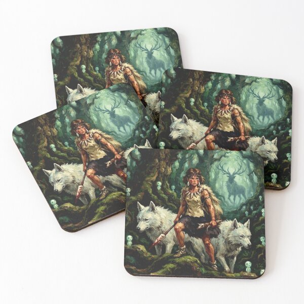 Item preview, Princess Mononoke Fine Art Tribute designed and sold by Art's Diner.