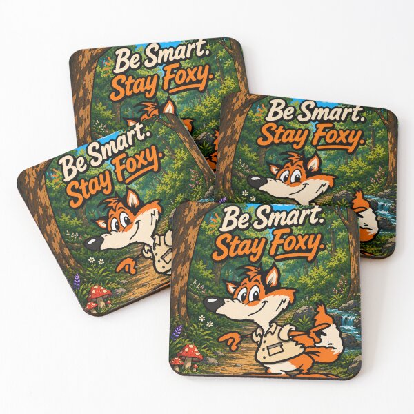 Item preview, Be Smart. Stay Foxy. designed and sold by Ligerheart designs.