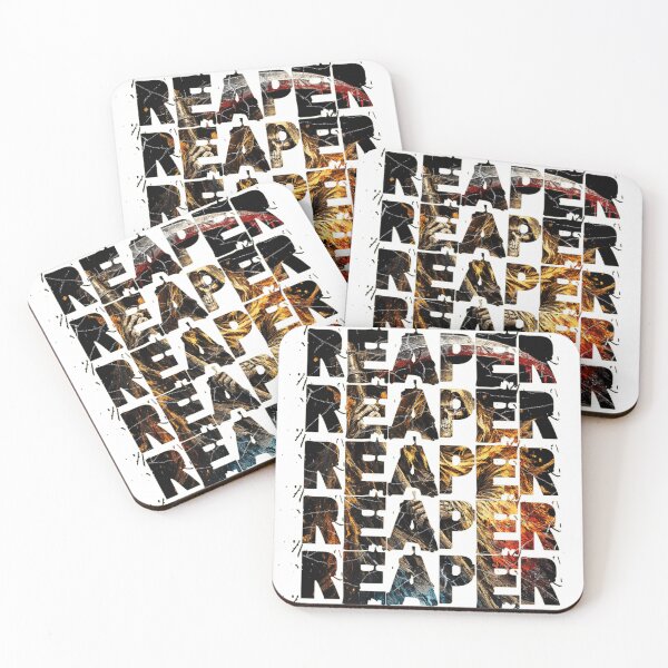 Item preview, Reaper Retro Distressed Halloween Typography Design designed and sold by DjFreeq.