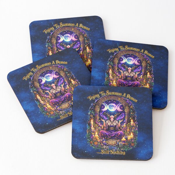 Item preview,  Trying to Summon a Demon – Celestial Witch’s Patience designed and sold by MysticOzzy.