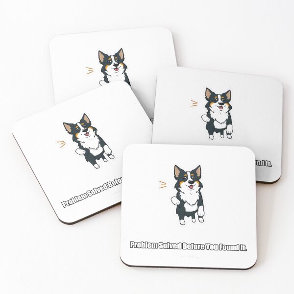 Item preview, Border Collie - Problem Solved Before You Found It - Funny Border Collie Gift designed and sold by pawdrops.