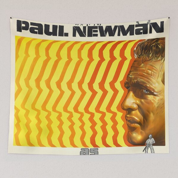 Item preview, Cool Hand Luke Paul Newman Original Custom Vintage Movie Poster Art designed and sold by Cool Robot Bro..