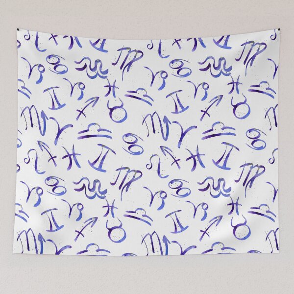 Item preview, all Astrological zodiac sign Sagittarius watercolor designed and sold by OrPolly.