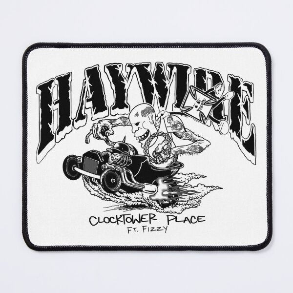 Item preview, Haywire Clocktower Place White designed and sold by TheAlanLynchs.