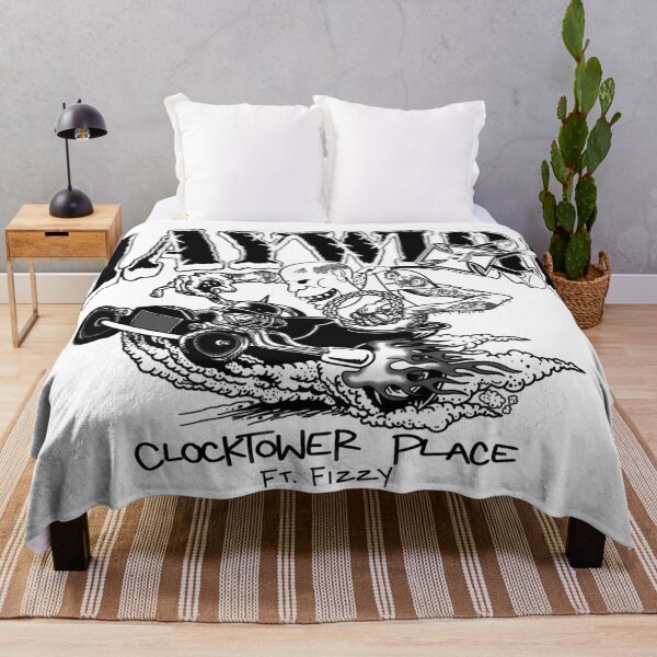 Item preview, Haywire Clocktower Place White designed and sold by TheAlanLynchs.