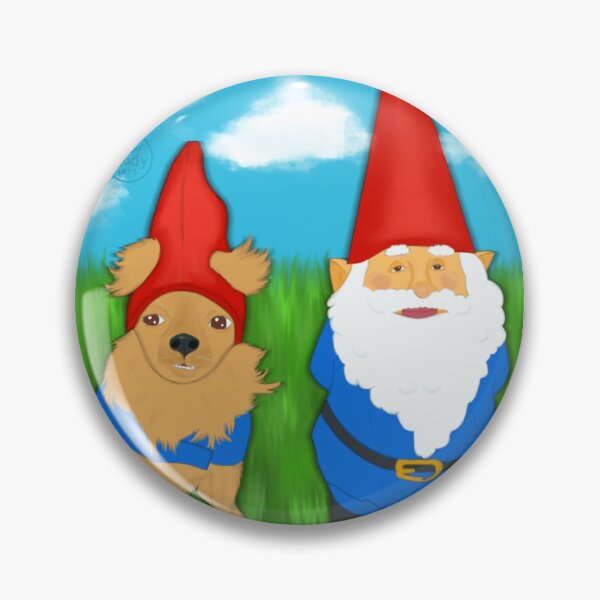 Item preview, Chihuahua and Gnome designed and sold by charreadyarts1.