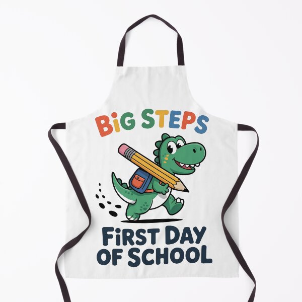 Item preview, BIG STEPS FIRST DAY OF SCHOOL designed and sold by jkrphoto.