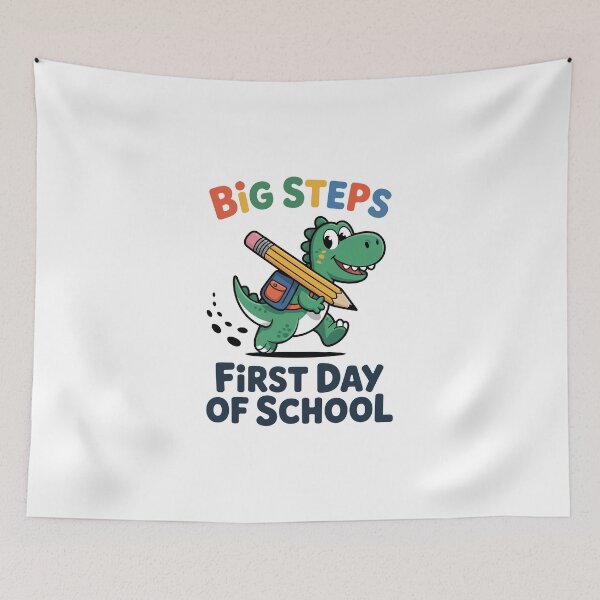 Item preview, BIG STEPS  FIRST DAY OF SCHOOL designed and sold by jkrphoto.