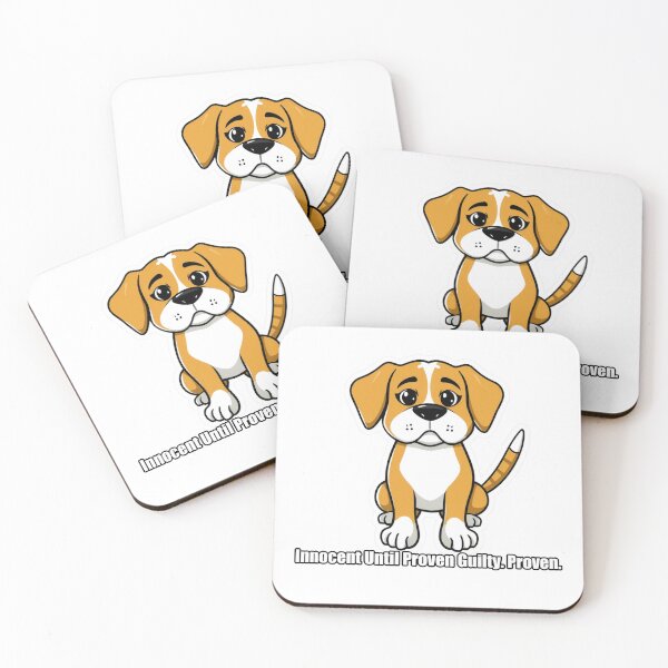 Item preview, Beagle - Innocent Until Proven Guilty Proven - Funny Beagle Gift designed and sold by pawdrops.