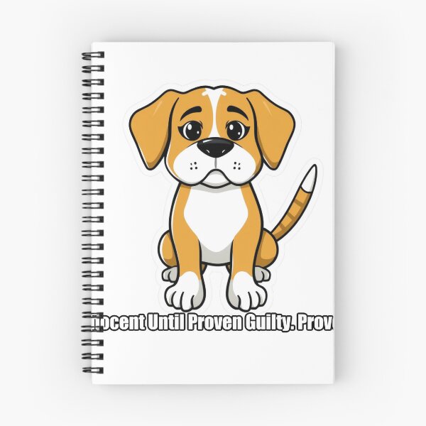 Item preview, Beagle - Innocent Until Proven Guilty Proven - Funny Beagle Gift designed and sold by pawdrops.