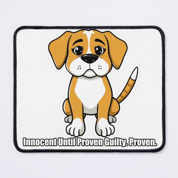 Item preview, Beagle - Innocent Until Proven Guilty Proven - Funny Beagle Gift designed and sold by pawdrops.