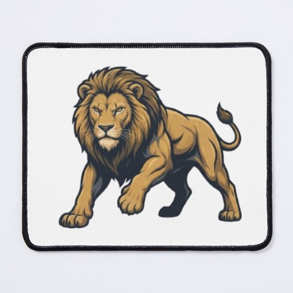Item preview, Fierce Lion Majesty Graphic Tee designed and sold by TripleVertex-1.