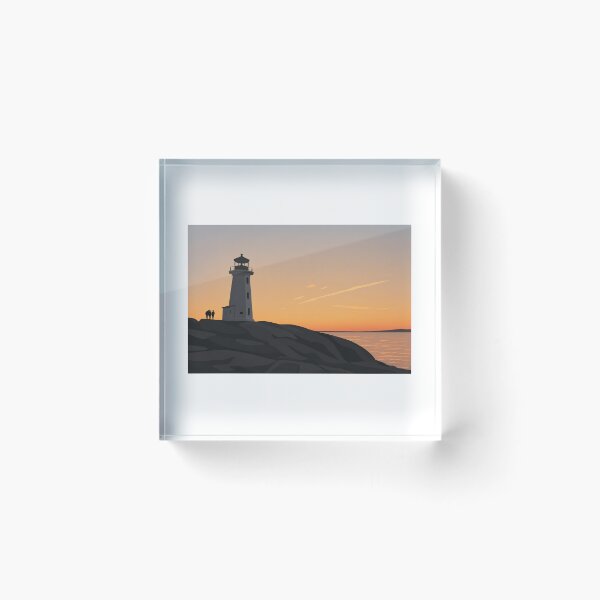 Item preview, Peggy's Cove at Sunset designed and sold by TheFundyMist.