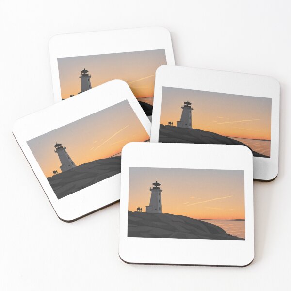 Item preview, Peggy's Cove at Sunset designed and sold by TheFundyMist.