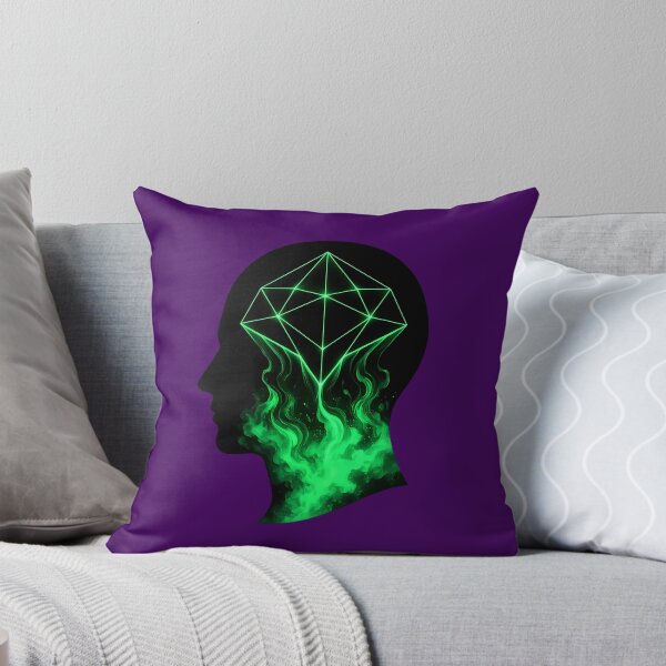 Item preview, The Emotion of Rationality Radiant Mind Psychology Neon Logo designed and sold by PERSPECTIVERED.
