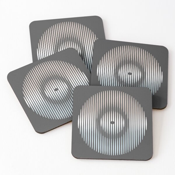 Item preview, Vinyl Record Optical Illusion Geometric Op Art Disc designed and sold by KiwiRider.