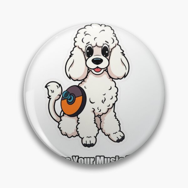 Item preview, Poodle - Judges Your Music Taste - Funny Poodle Gift designed and sold by pawdrops.
