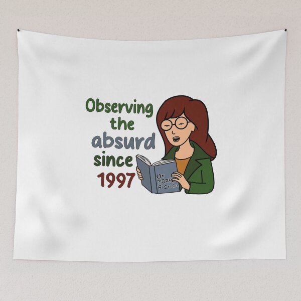 Item preview, cynical humor, vintage, retro, sarcastic, animation, tv show, retro tv, designed and sold by waderpaker.