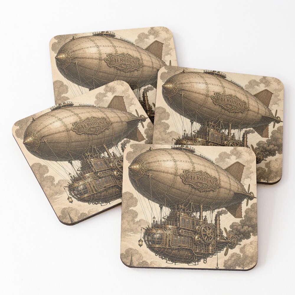 Item preview, Coasters (Set of 4) designed and sold by FantaSphere.