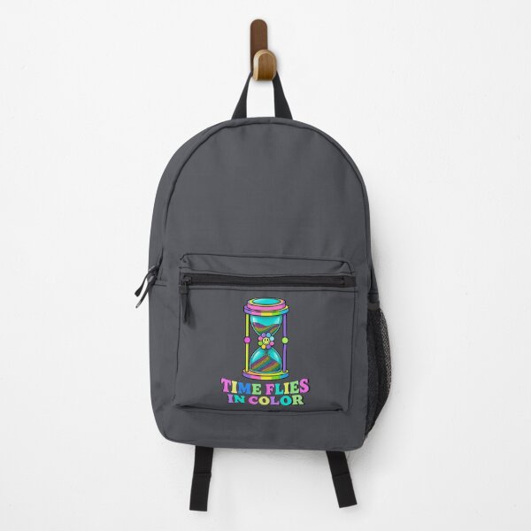 Item preview, Time Flies in Color – Rainbow Hourglass Retro Pop Art Design designed and sold by Aimetoi.