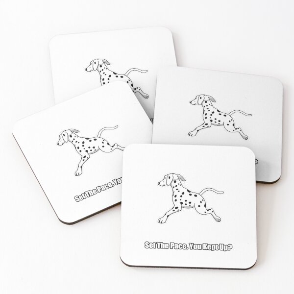 Item preview, Dalmatian - Set The Pace You Kept Up - Funny Dalmatian Gift designed and sold by pawdrops.