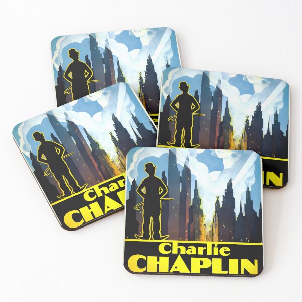 Artikelvorschau, 1931 Lichter der Stadt Charlie Chaplin Originales, individuell gestaltetes Vintage-Filmplakat entworfen und verkauft von Cool Robot Bro..