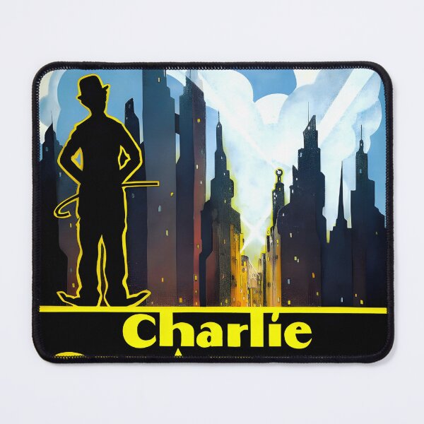 Item preview, 1931 City Lights Charlie Chaplin Original Custom Vintage Movie Poster Art designed and sold by Cool Robot Bro..