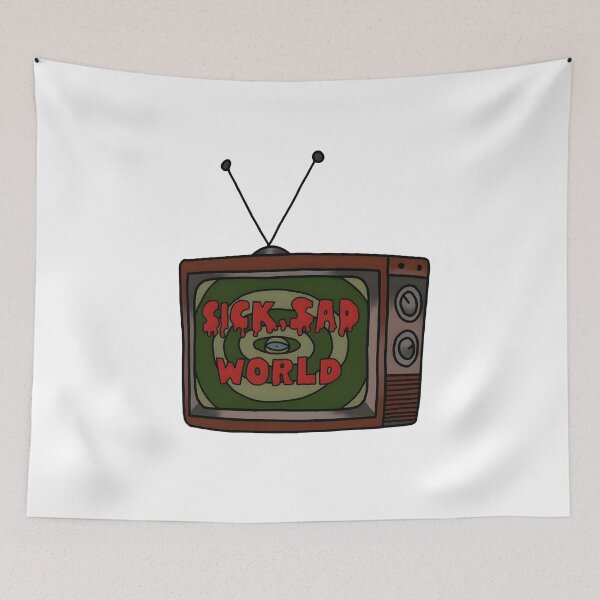 Item preview, Sick Sad World Vintage TV designed and sold by waderpaker.