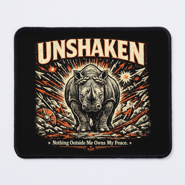 Item preview, Unshaken Rhino – Resilient Animal Art designed and sold by Dogandesighn.