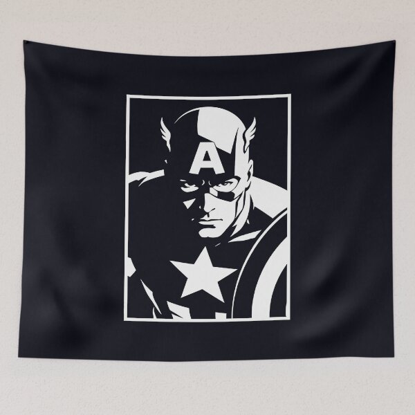 Item preview, Captain America Spotlight designed and sold by Cathedral of Curiosity.