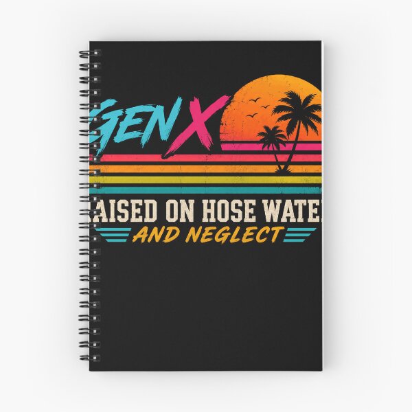Item preview, Gen X Raised On Hose Water And Neglect Generation X Humor Vintage Retro designed and sold by RetroMini2026.