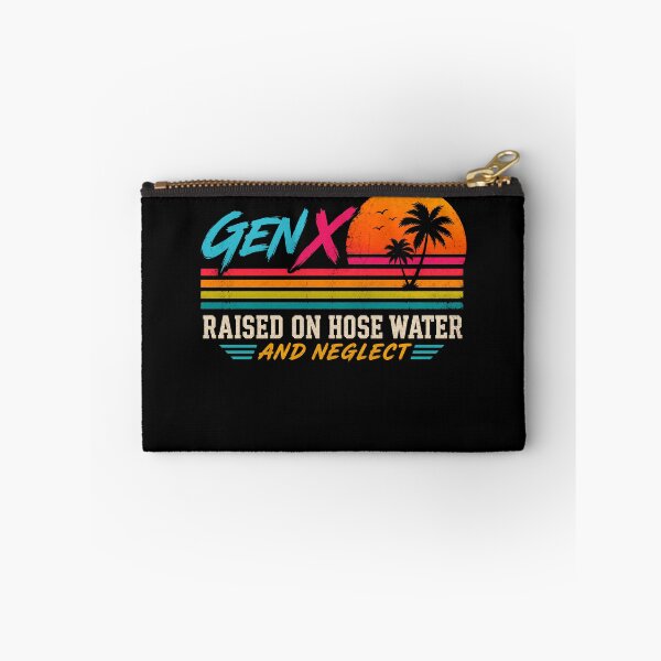 Item preview, Gen X Raised On Hose Water And Neglect Generation X Humor Vintage Retro designed and sold by RetroMini2026.