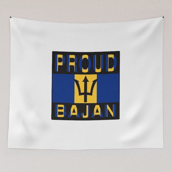 Item preview, Proud Bajan - Barbados Flag Trident Tee Rep Your Island Carnival 2026 designed and sold by Let’s Shop .
