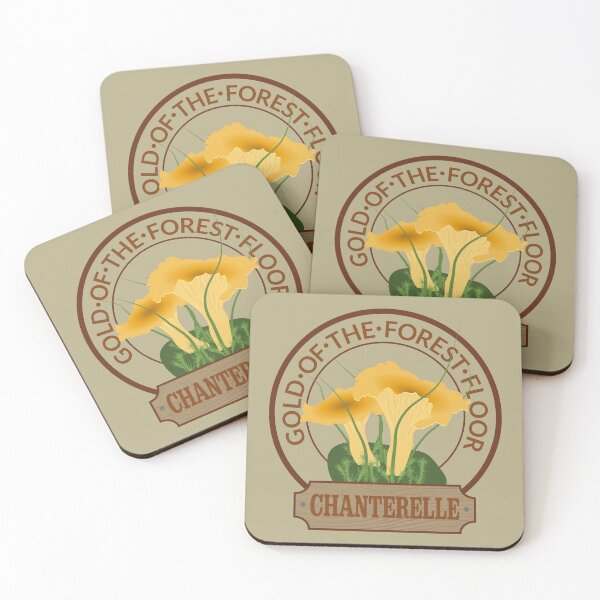 Item preview, Mushroom, chanterelle designed and sold by RedPoppyStudio.