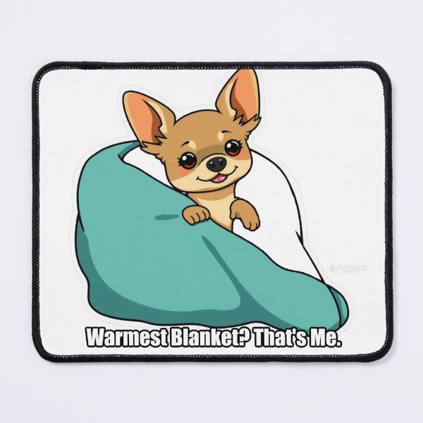 Item preview, Chihuahua - Warmest Blanket Thats Me - Funny Chihuahua Gift designed and sold by pawdrops.