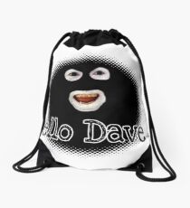 'ello Dave Drawstring Bag