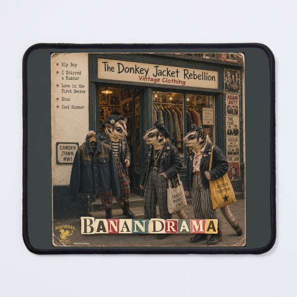 Item preview, Bananadrama 80s Classic Retro Album Parody designed and sold by MissTerryWoman.