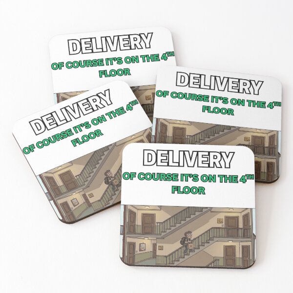 Item preview, food delivery frustration designed and sold by Goode-sense2025.