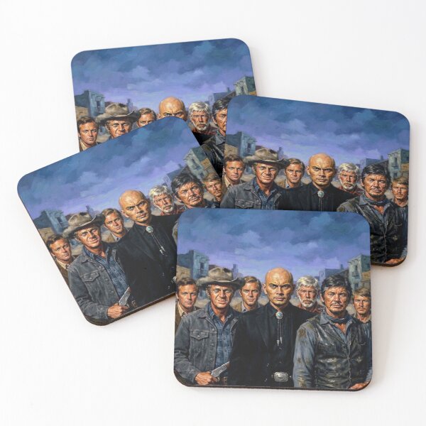 Item preview, The Magnificent Seven Fine Art Tribute designed and sold by Art's Diner.